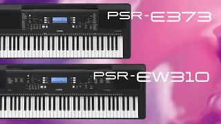 Yamaha PSR-E373/PSR-EW310/YPT-370Overview Video