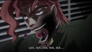 Jojo's Bizarre Adventure "Everytime Kakyoin Eats A Cherry Scenes.