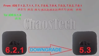 How to downgrade Apple TV 2G from any versions to version 5.3 - 2020 100% Working - NO SHSH