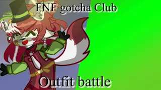 Fnaf Outfit battle￼(Gacha club)#RasfoxFNFOutfitBattle