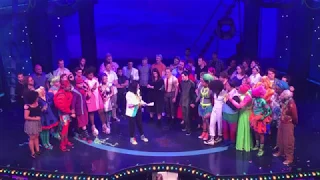 Final curtain call & speech - SPONGEBOB ON BROADWAY - Tina Landau