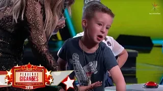 Mateo en la última botonera | Pequeños Gigantes 2018