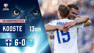 Huuhkajat Highlights (13 min.) | Suomi–San Marino 6–0 | UEFA EURO 2024 -karsinnat | 19.6.2023