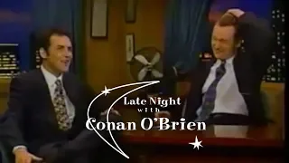 Norm Macdonald on CONAN - Neverland Rides, Star Search & Heroic Pig (Mar 1996)