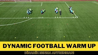 Динамическая разминка для футбола  |Сделайте это перед тренировкой динамической разминки |