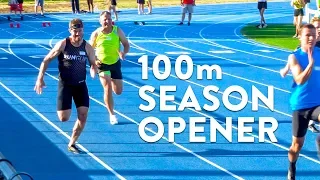 Nick Symmonds 100m Race Season Opener! #breaking11