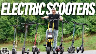 TOP 7 ELECTRIC SCOOTERS 2022 (Best eScooters Tested!)