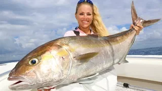 I DEFEATED This GIANT AMBERJACK! Hardest Fight of the Year!