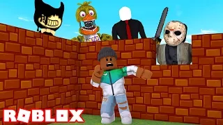 BUILD TO SURVIVE THE MONSTERS IN ROBLOX
