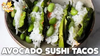 Avocado Sushi Tacos