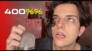 ASMR with MAXIMUM SENSITIVITY (400% sensitive)