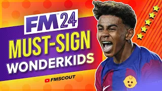 MUST-SIGN Essential FM24 Wonderkids | Football Manager 2024 Wonderkids