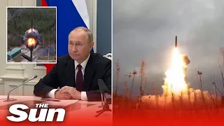 Russia exercises strategic nuclear weapons in drills for Putin