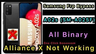 Samsung A02s (SM-A025F) U2 U3 U4 Frp Google Account Bypass Android 11 |Alliance Shield X Not Working