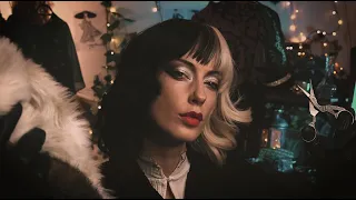 ASMR 🖤 Cruella De Vil Designs YOU The Perfect Faux Fur Coat 🐕 (Fluffy Mics, Personal Attention)