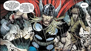 Thor Drops Mjolnir and Uses His Fists - Saves King Arthur