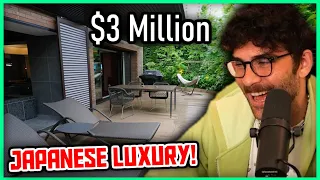 These Million Dollar Japanese Mansions Are MASSIVE! | Hasanabi Reacts to Abroad In Japan