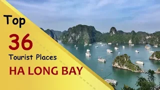 "HA LONG BAY" Top 36 Tourist Places | Hạ Long Bay Tourism | VIETNAM