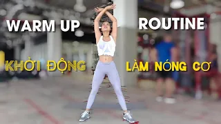 bài khởi động trước khi tập luyện / warm up routine / OLY FIT