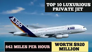 TOP 10 LUXURIOUS PRIVATE JET OF MULTI BILLIONAIRES IN 2021 WORLD'S MOST ICONIC EXPENSIVE PRIVATE JET