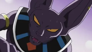 Beerus scared of grand priest😂😂(eng dub)