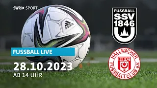 3. Liga: SSV Ulm 1846 Fußball - Hallescher FC (Re-Live) | SWR Sport