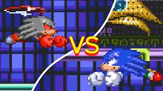 Glitched Knuckles VS Blue Knuckles ⭐️ Sonic 3 A.I.R. mods ~ Gameplay