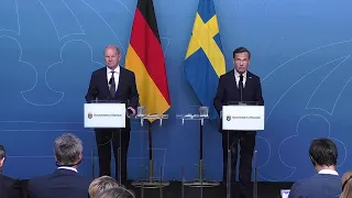 Interpreted to German: Nordic summit on security and competitiveness in Stockholm