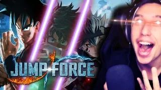 ANIME ASSEMBLE!! | Jump Force Official Story and Avatar Trailer REACTION!