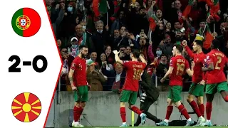 Cristiano Ronaldo Vs North Macedonia - World Cup Qualifiers (Final)