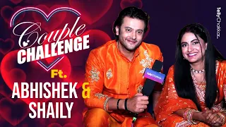 Abhishek Aur Shaily Ne Kiya Valentine Special Challenge | Kismat Ki Lakiro Se | Telly Chakkar