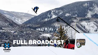 Jeep Men’s Snowboard Slopestyle: FULL BROADCAST | X Games Aspen 2020