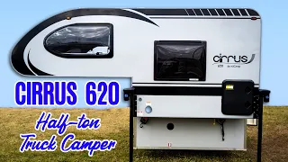 The Cirrus 620: nuCamp's Half-Ton Truck Camper