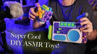 Super Cool DIY ASMR Toys! (Sensory FX ASMR Megabar and Cube Unboxing)