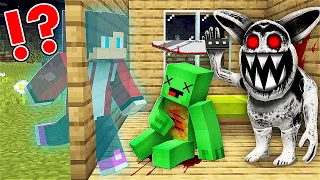 Mikey vs Zoonomaly but JJ GHOST SPYING in Minecraft ! Best of Maizen - Compilation