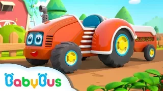 Farm Tractor Comes to Help |  Learn Vegetables | Nursery Rhymes | Kids Songs | Baby Songs | BabyBus