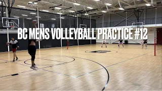 BC Men’s Volleyball Club Practice #12