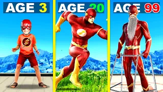 Surviving 99 YEARS As THE FLASH In GTA 5 ...