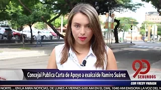 Concejal Publica Carta de Apoyo a exalcalde Ramiro Suárez