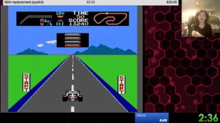 F-1 Race Difficulty 1 speedrun in 6:47