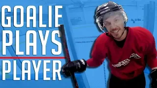 Goalie Plays As A Player | GoPro Hockey Goalie [HD]