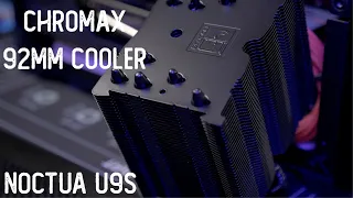 92mm Tower of Power: Noctua NH-U9S Chromax Test and Review