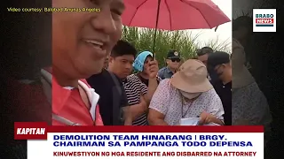 Brgy. Chairman sa Pampanga, todo depensa; mga residente, kinuwestiyon ang disbarred na attorney