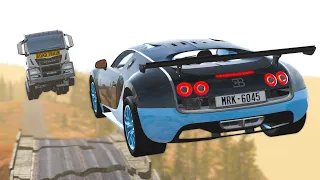 Targeted Car Jumps - BeamNG Drive | CRASHdriven