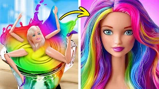 Brilho Instantâneo da Barbie e Magia em Miniatura DIY: Artesanatos Fantásticos para Bonecas ✨🎀