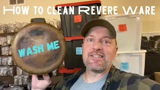 Cleaning Pots and Pans to get them ready for eBay!