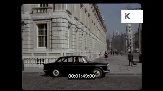 Whitehall, London in 1969, HD from 35mm