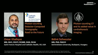 Sponsored Symposium | CCT redefined. Real-world results w the world’s first photon-counting CT