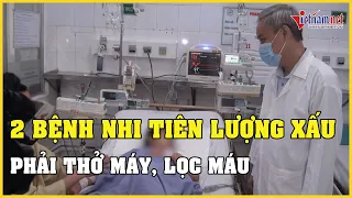 Cập nhật vụ ngộ độc sau khi ăn bánh mì: 2 bệnh nhi nặng phải thở máy, lọc máu | Báo VietNamNet