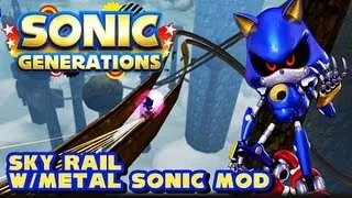 Sonic Generations PC - (1080p) Sky Rail w/Metal Sonic Mod